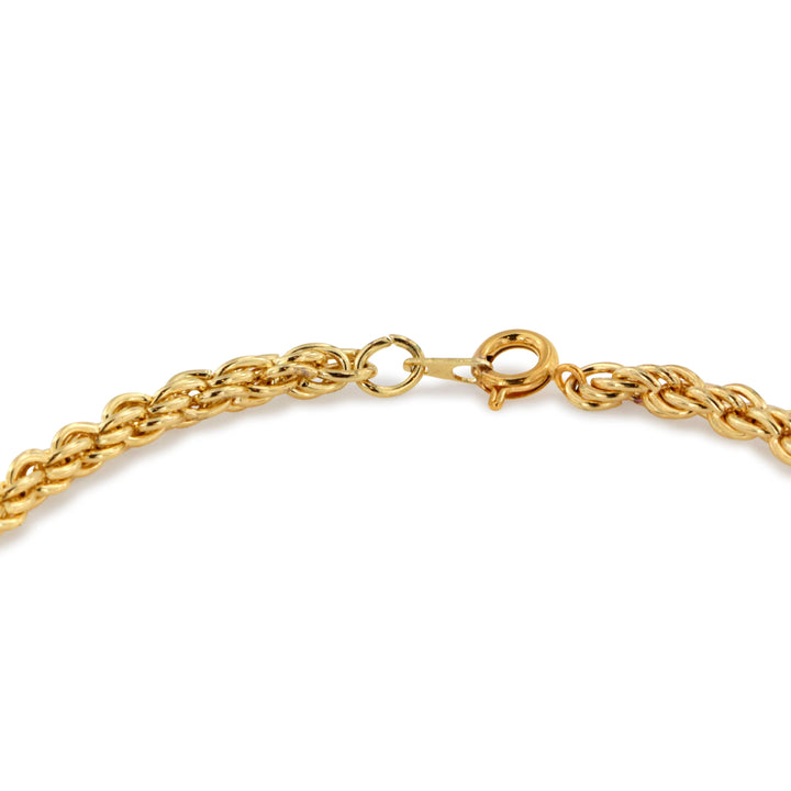 Halskæde, cordel i forgyldt messing 40-50 cm Beadhouse of Copenhagen