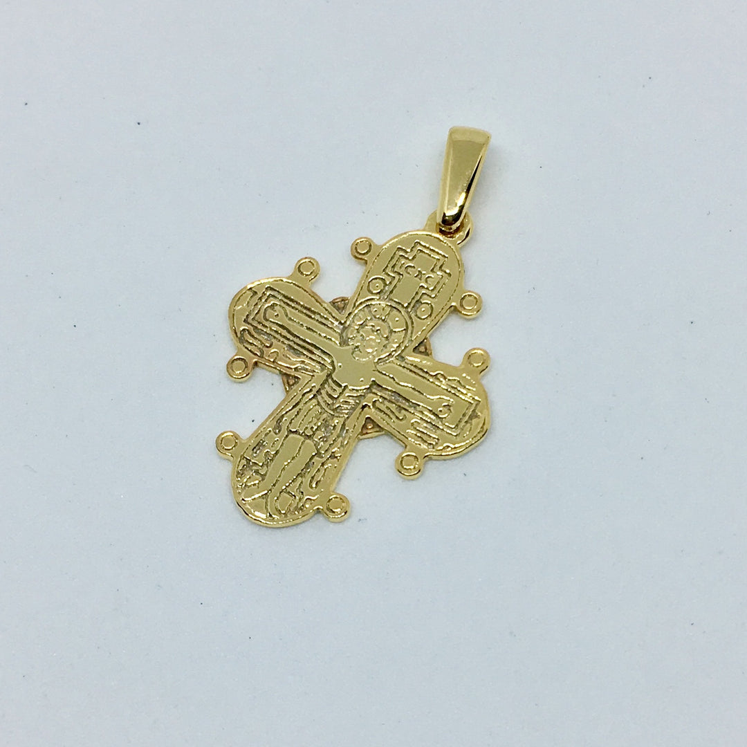 Find Vedhæng, dagmarkors, forgyldt sterlingsølv, 15 x 13 mm hos Beadhouse of Copenhagen i dag, med en altid hurtig levering!
