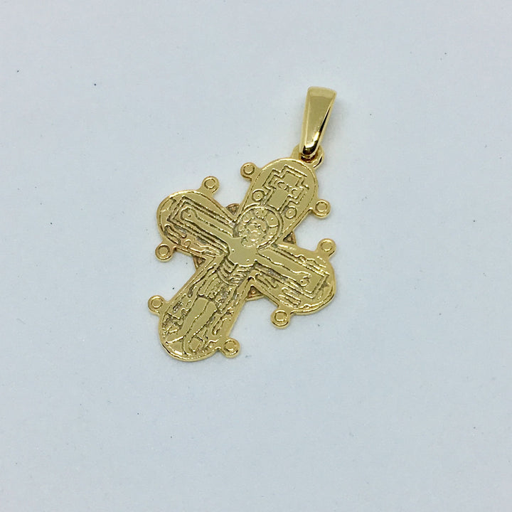 Find Vedhæng, dagmarkors, forgyldt sterlingsølv, 15 x 13 mm hos Beadhouse of Copenhagen i dag, med en altid hurtig levering!