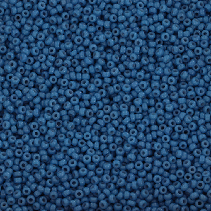 Find Blå glasperler, miyuki rocailles seed beads, duracoat opaque juniper berry hos Beadhouse of Copenhagen i dag, med en altid hurtig levering!