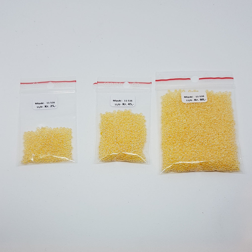 Find Gule glasperler, miyuki rocailles seed beads, ceylon light daffodil hos Beadhouse of Copenhagen i dag, med en altid hurtig levering!