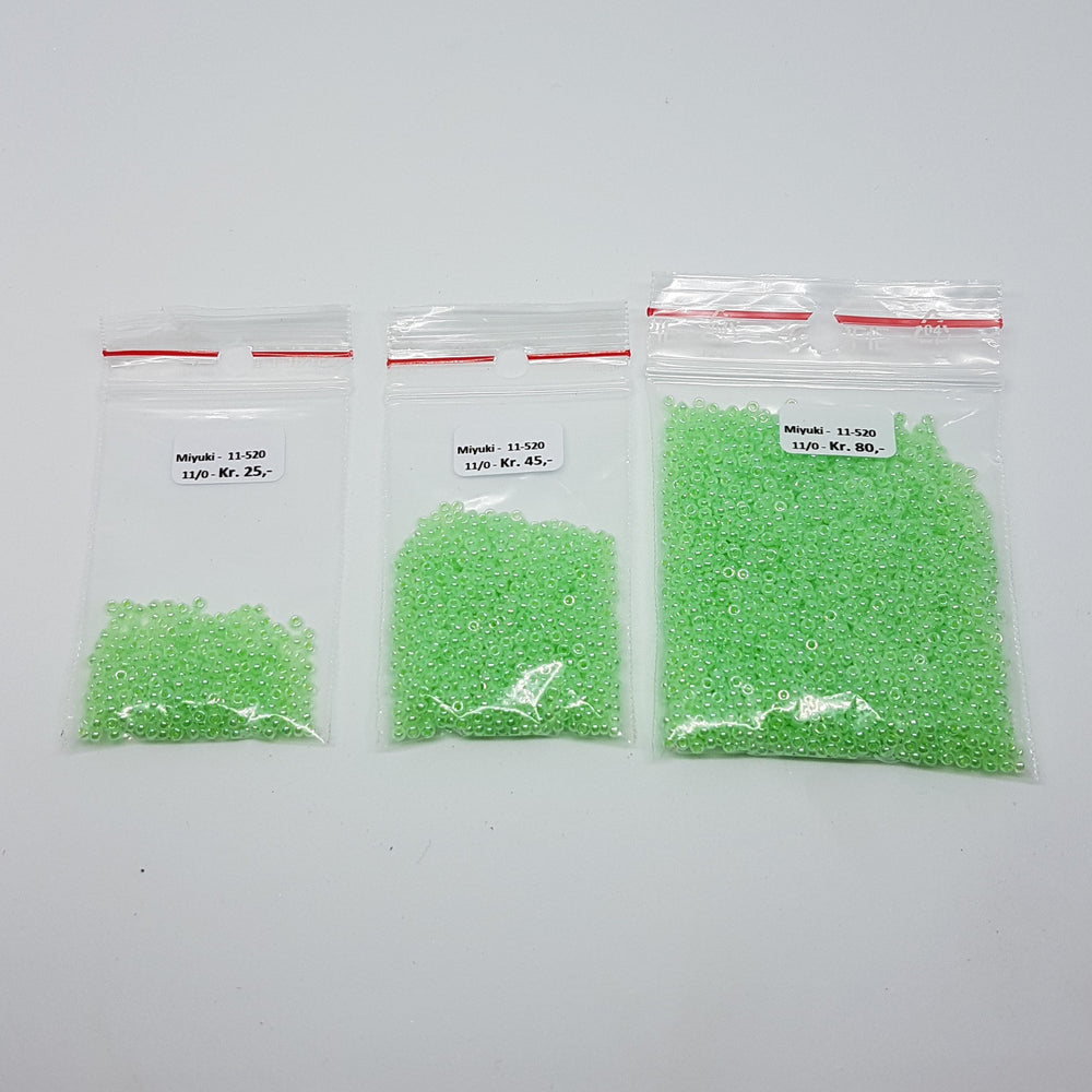 Find Grønne glasperler, miyuki rocailles seed beads, ceylon mint green hos Beadhouse of Copenhagen i dag, med en altid hurtig levering!