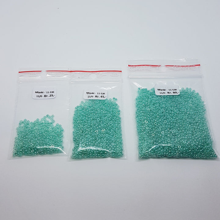 Find Grønne glasperler, miyuki rocailles seed beads, ceylon aqua green hos Beadhouse of Copenhagen i dag, med en altid hurtig levering!