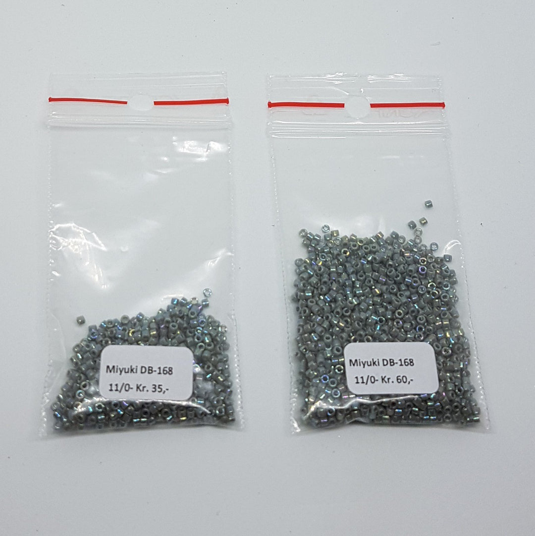 Find Grå glasperler, miyuki delica beads, opaque ab grey hos Beadhouse of Copenhagen i dag, med en altid hurtig levering!