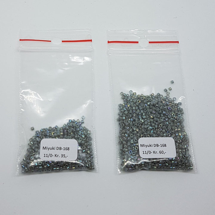 Find Grå glasperler, miyuki delica beads, opaque ab grey hos Beadhouse of Copenhagen i dag, med en altid hurtig levering!