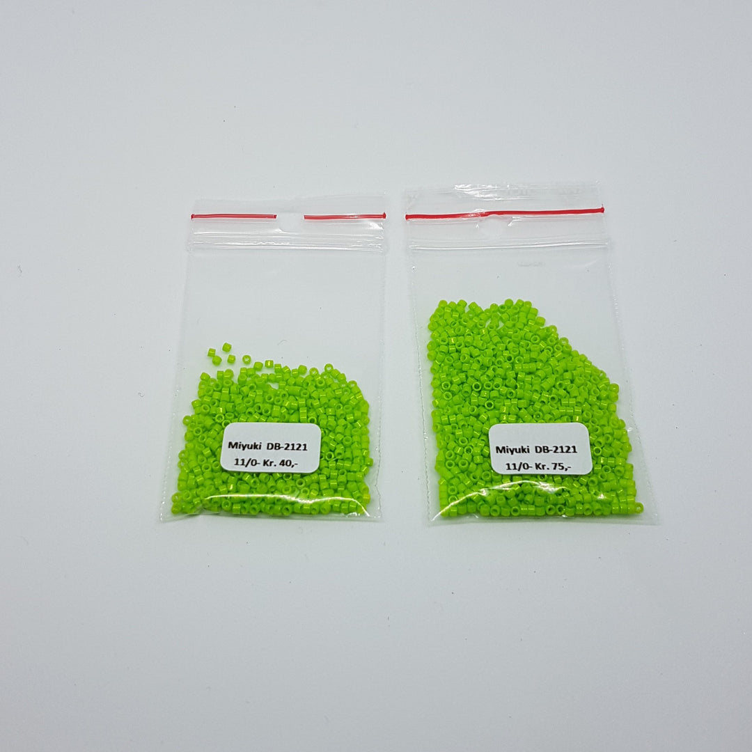 Find Grønne glasperler, miyuki delica, duracoat opaque kiwi hos Beadhouse of Copenhagen i dag, med en altid hurtig levering!