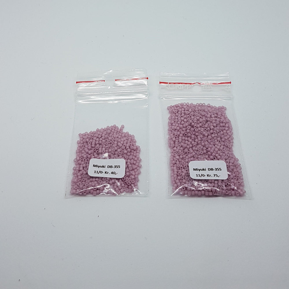 Find Lilla glasperler, miyuki delica beads, opaque matte dusty orchid hos Beadhouse of Copenhagen i dag, med en altid hurtig levering!