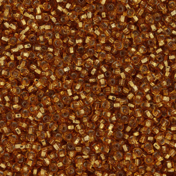 Find Brune glasperler,  preciosa, silverlined topaz hos Beadhouse of Copenhagen i dag, med en altid hurtig levering!