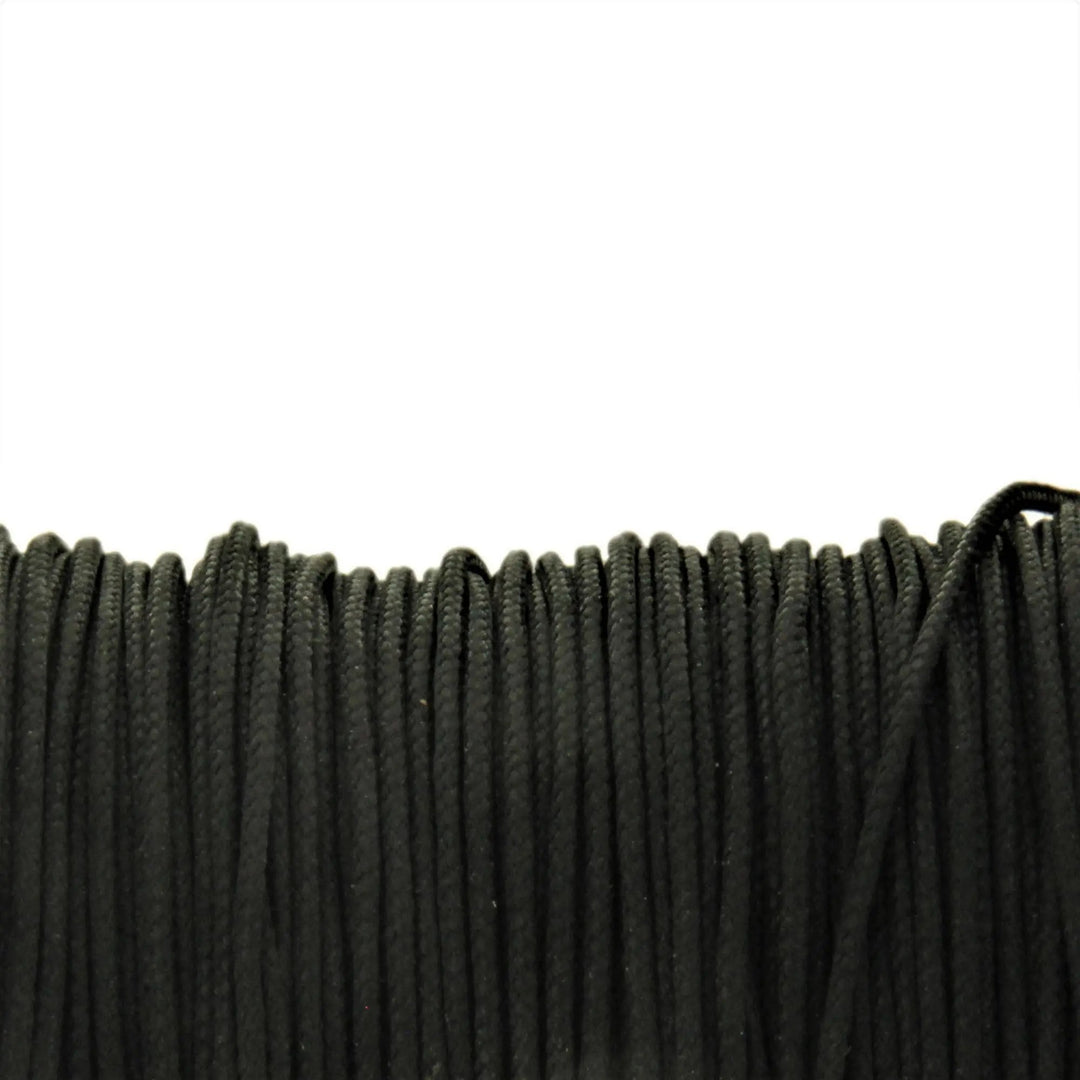 Snor, ecocord sort knyttesnor, genanvendt plast, 0,8-1,5 mm Imprinting