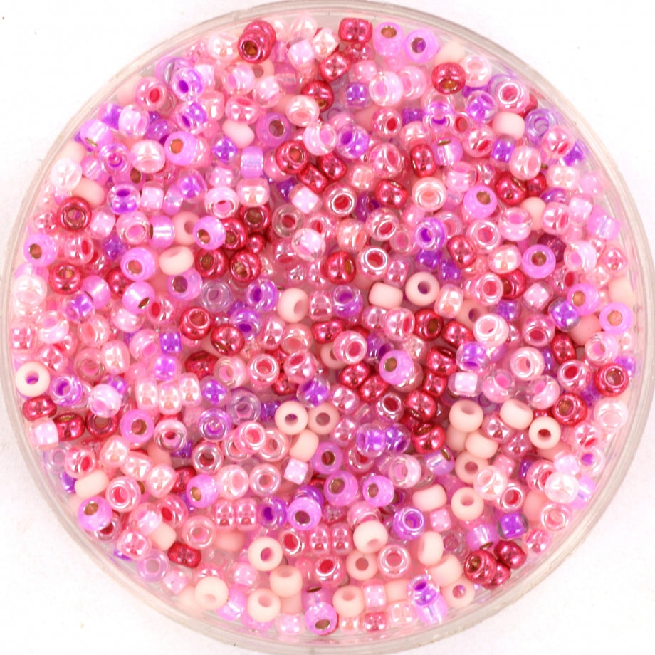 Find Blandede glasperler, miyuki rocailles seed beads, candy floss mix hos Beadhouse of Copenhagen i dag, med en altid hurtig levering!