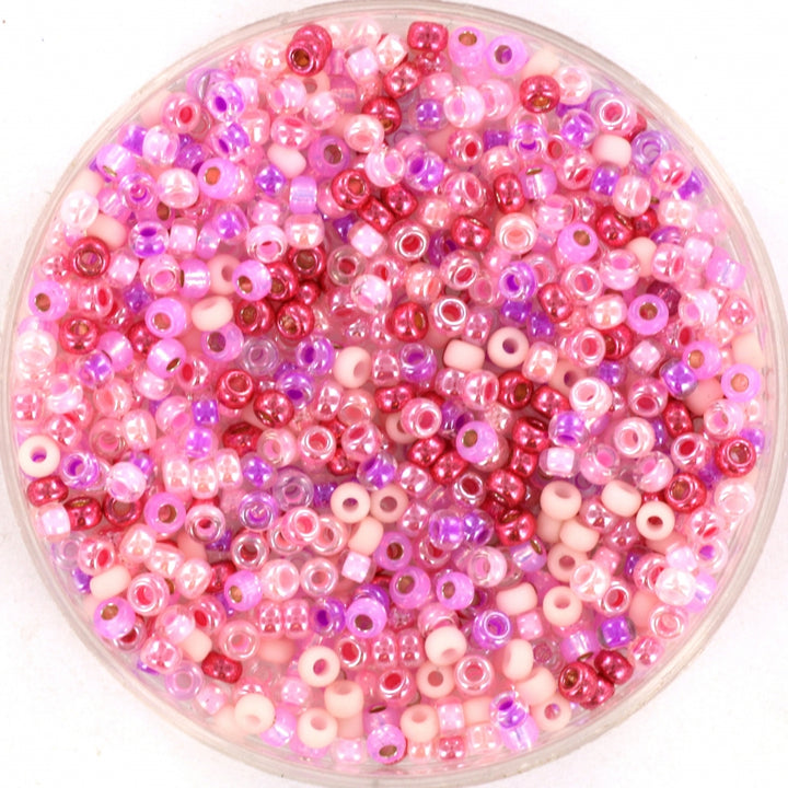 Find Blandede glasperler, miyuki rocailles seed beads, candy floss mix hos Beadhouse of Copenhagen i dag, med en altid hurtig levering!